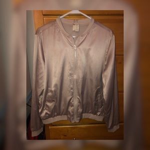 Mauve Bomber Jacket